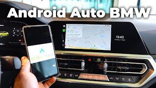 2021 BMW Android Auto Operating System 7 Demonstration