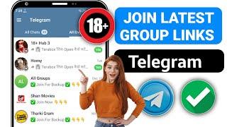 (New Groups) How To Add Telegram Group Links || How To Join Latest Telegram Group