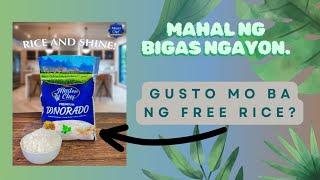 Gusto mo din ba ng FREE RICE? | Panoorin mo ito hanggang dulo kung paano makakuha ng FREE RICE