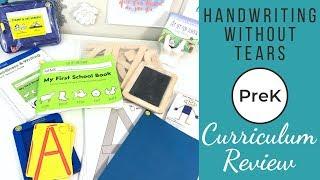 Handwriting Without Tears for Preschool - Curriculum Review