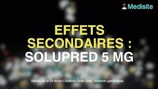 Solupred 5 mg : les effets secondaires