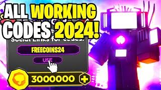 *NEW* ALL WORKING CODES FOR TOILET SIMULATOR IN 2024! ROBLOX TOILET SIMULATOR CODES