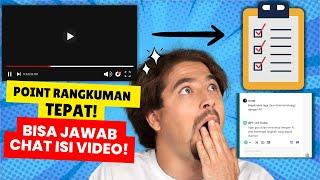 NIH! CARA ASIK Merangkum Video Youtube Menjadi Teks | Bisa TANYA isi video sama ChatGPT!