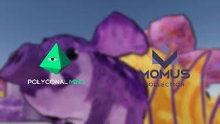 Momus Park - Crypto Art Gallery in Decentraland by Polygonal Mind