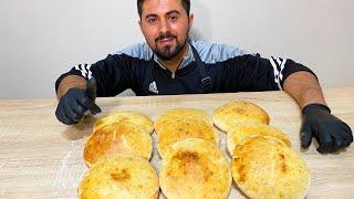 صمون دائري بأسهل طريقه وبفرن البيت |علئ طريقة شيف جلال |Hausgemachter Brötchen(Brot)