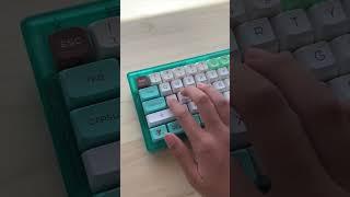 ASA vs XDA!!! #soundtest #mechanicalkeyboard #keycaps #akko #shorts