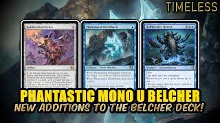 Phantastic Mono U Belcher Destroys the Ladder to Mythic | TImeless BO3 Ranked | MTG Arena