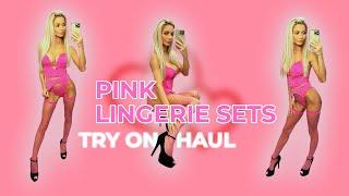 Lingerie Try-On: Latex Outfit & My Favorite Pink Styles | Annelie