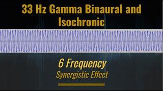 33 Hz Gamma Binaural Audio - POWERFUL - ***Headphones are required***