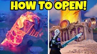 How to OPEN GIANT HAND BOX Fortnite LIVE EVENT!