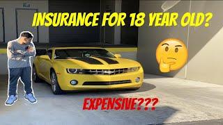 How Much I Pay For Camaro Insurance At 18 Years Old?