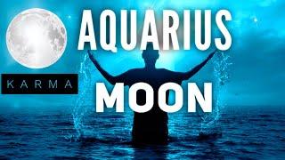 MOON IN AQUARIUS:  Meaning, Traits, Personality