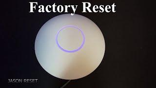 How To Factory Default Reset Ubiquiti Unifi Wireless AP
