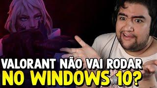 VALORANT NÃO VAI MAIS FUNCIONAR NO WINDOWS 10??? WTF RIOT - como resolver o erro van9005