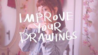 How I Improved my drawings fast