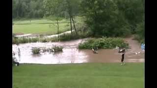 Creek Flash Flood Time Lapse