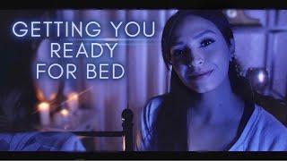 ASMR Getting You Ready for Bed Time  ASMR Personal Attention Roleplay Soft spoken