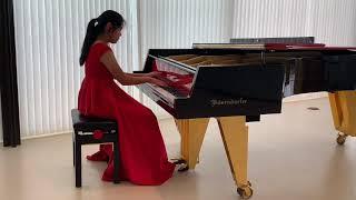 Sophie Chan performs Henselt: If I were a Bird (Si Oiseau J’etais) Op. 2, No. 6