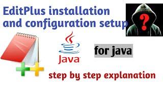 How to instal editplus  and  full setup in telugu  #2024 #java #programming