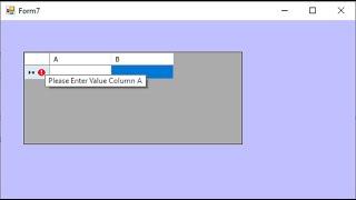 C# How to prevent empty value in datagridview column using validating