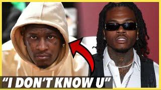 Young Thug Calls Out Gunna!? "Stop Acting Like We're Friends..."