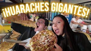 ¡HUARACHOTES Y TACOS GIGANTES!