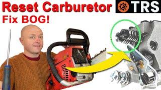 CHAINSAW CARBURETOR TUNING: For Correct Chainsaw Carburetor Operation!  (by Craig Kirkman)