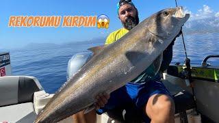 KUZU (AMBERJACK) BALIĞI REKORUMU KIRDIM