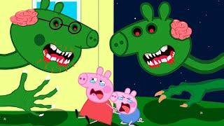 Peppa Zombie Apocalypse, Peppa Pig Family vs Zombies‍️?? | Funny Peppa Animation