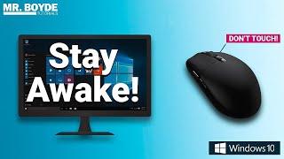 How To Keep Your Computer Awake Without Touching Your Mouse? (Using Windows Power Settings)