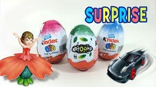 Surprise Eggs Kinder Surprise Natoons Boys and Girls #4