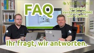 Umkehrosmoseanlagen Verdanium HOME und VA-Mini im Vergleich | FAQ | VISION AQUA®