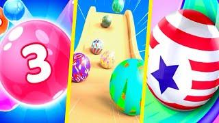 Marble Dream VS Marble Ball VS Marble Run 3D | MAX Level SpeedRun Gameplay