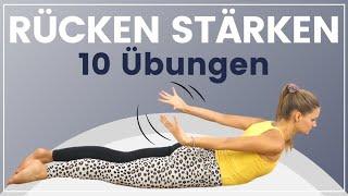 Rücken stärken ️ 10 Übungen, die Du regelmäßig durchführen solltest