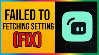 How to FIX Streamlabs Failed to Fetch Settings from Twitch (EASY)