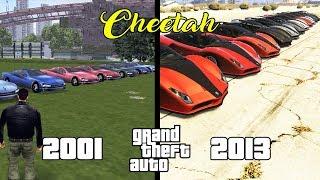 Evolution of "CHEETAH" in GTA games!