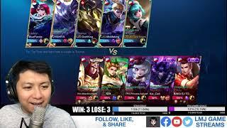 MOBILE LEGENDS BANG BANG GAMEPLAY LIVE STREAM - LMJ Game Streams