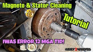 MAGNETO & STATOR CLEANING | IWAS ERROR 12 MGA TID VLOG 04 | DAILY2WHEELS