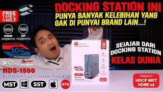 KOK BISA  DOCKING STATION HDS-1500 INI PUNYA BANYAK KELEBIHAN DAN SEJAJAR DENGAN BRAND KELAS DUNIA