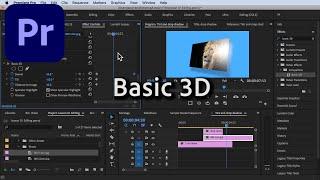 How to Add Basic 3D Effect in Premiere Pro CC 2020 Video