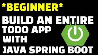 90 Minutes to a Complete Java Spring Boot TODO App: Beginner Project Unlocked!