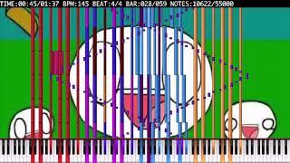 [BLACK MIDI] Parry Gripp - It's Raining Tacos 55K notes
