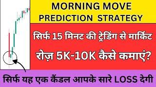 How to Catch Morning Note Printing SURE Move in Option Trading  I Operator Trading Strategy