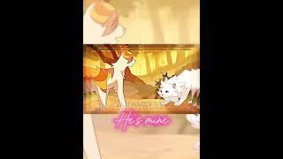 Im his, he’s mine #warriorcats #cat #warriorcatsedit #cloudtail #brightheart #edit #shorts #fypシ゚