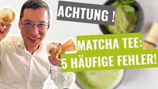 5 Häufige Fehler bei Matcha Zubereitung - Mach die nicht!