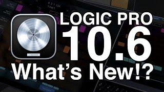 LOGIC PRO 10.6 - What's New in Logic 10.6? (Step Sequencer Remote, Launchpad, and More!)