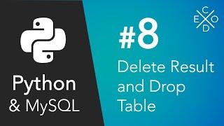 Python and MySQL - Deleting Entries and Dropping Tables