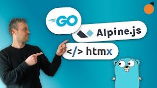 Go, Alpine.js & HTMX - Building a Small Todo App ( Golang )