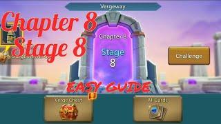 Lords Mobile Vergeway Chapter 8 Stage 8 Easy Guide || Vergeway Chapter 8 Stage 8 || mobile gaming's