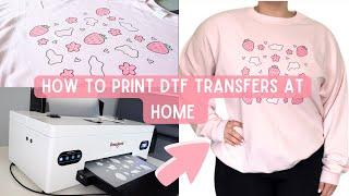 DTF Transfer Printing for Beginners | Print DTF Transfers At Home Using the Procolored L1800 Printer